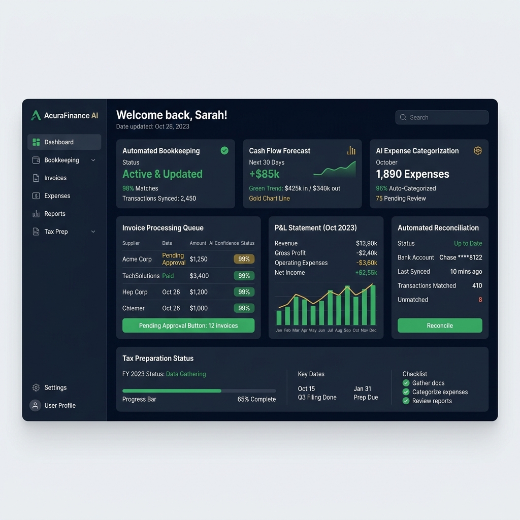 AcuraFinance — Accounting Automation