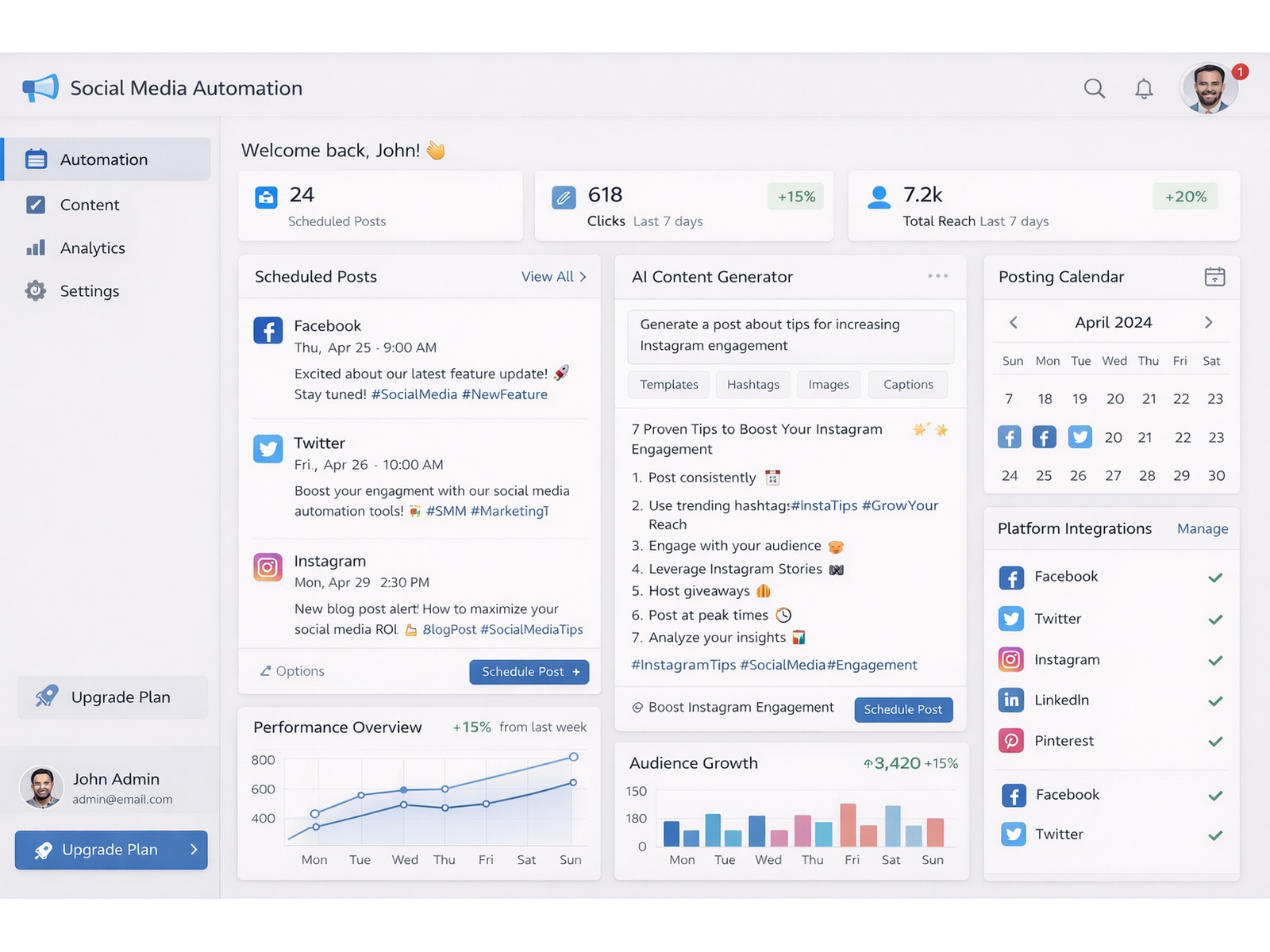 SocialPilot — Auto-Posting Engine