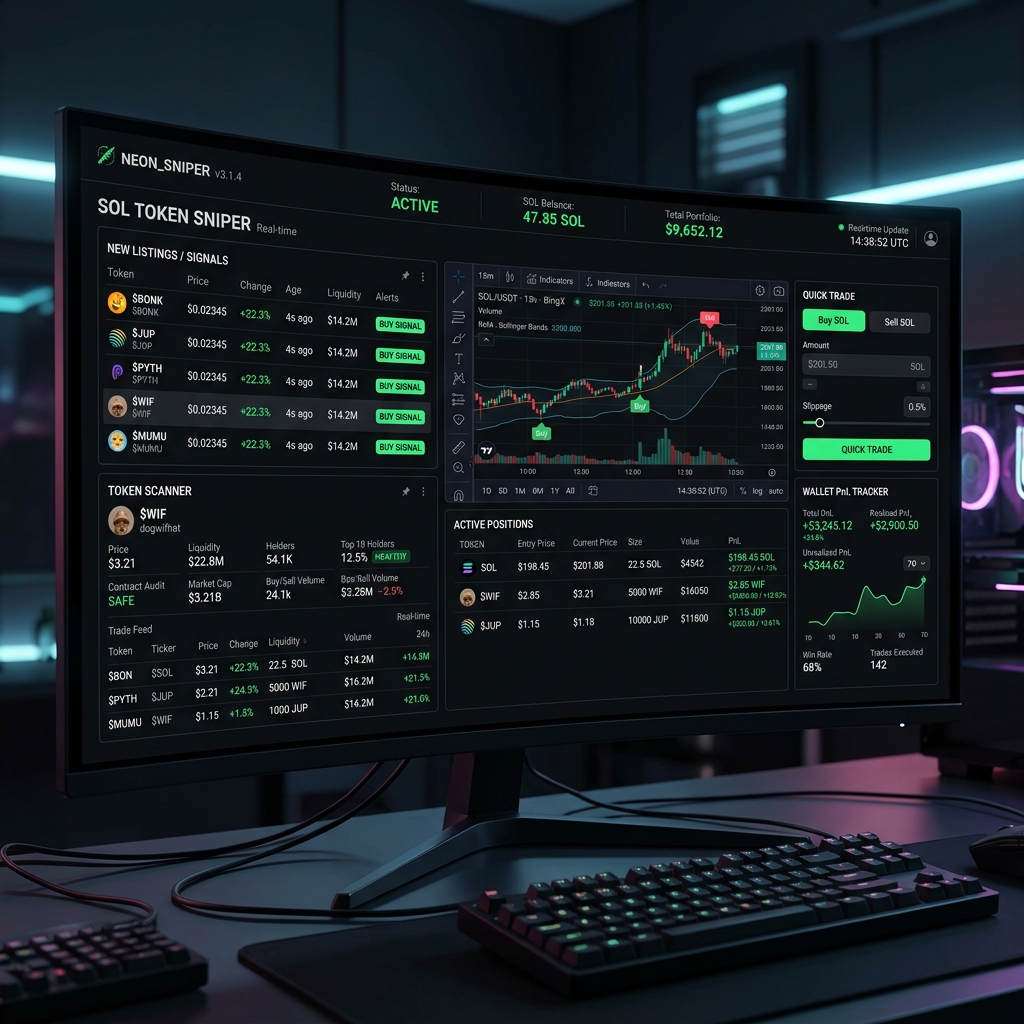 Solana Trading Bot — Token Sniper